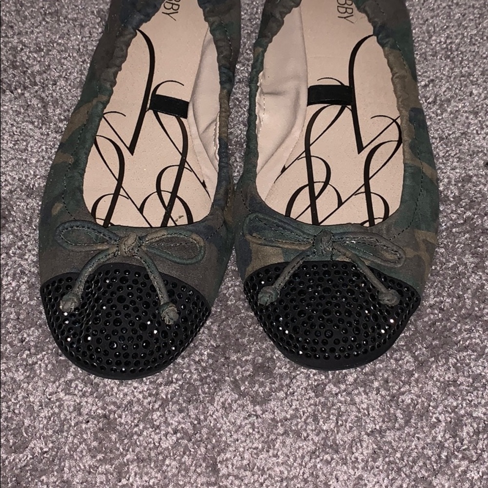 Studded Army Flats